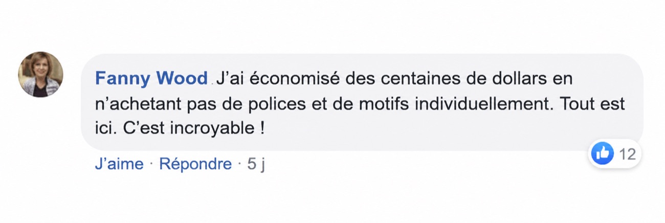 Témoignage d'un client